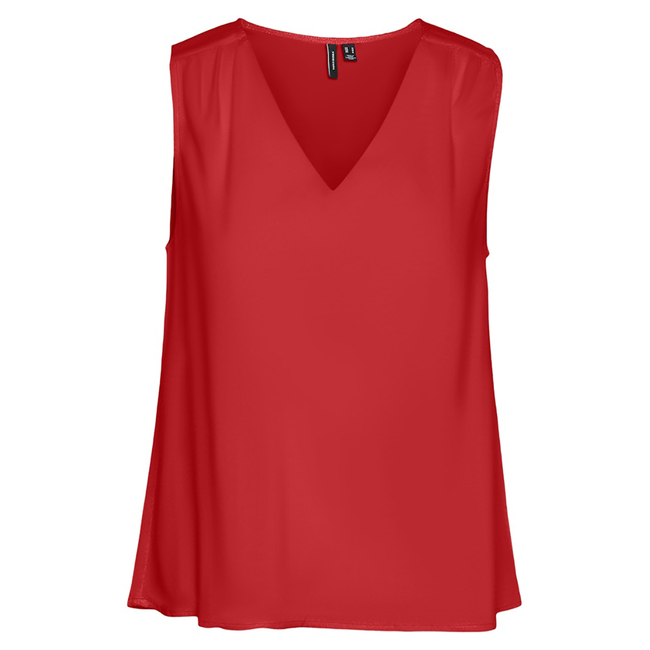 Product VERO MODA VMEASY JOY S/L V-NECK TOP WVN GA base image