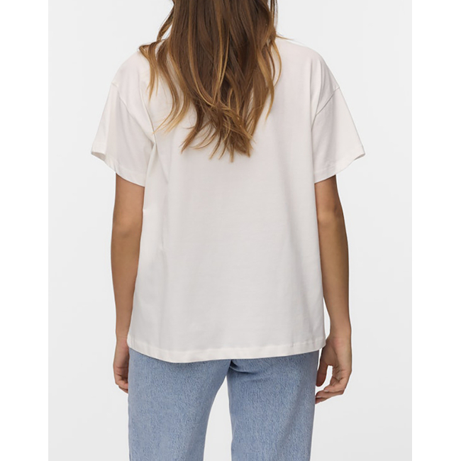 Product VERO MODA VMDINA S/S BOAT NECK TOP JRS BTQ GA base image