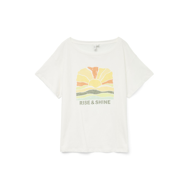 Product VERO MODA VMDINA S/S BOAT NECK TOP JRS BTQ GA base image