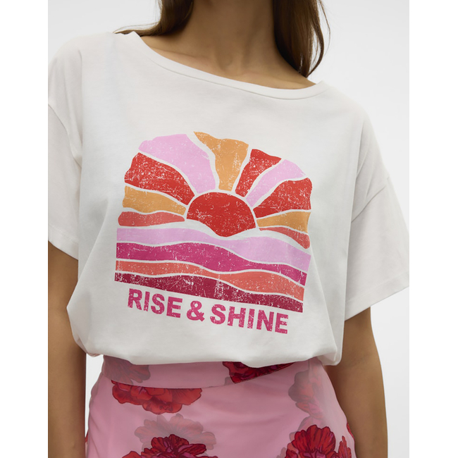 Product VERO MODA VMDINA S/S BOAT NECK TOP JRS BTQ GA base image