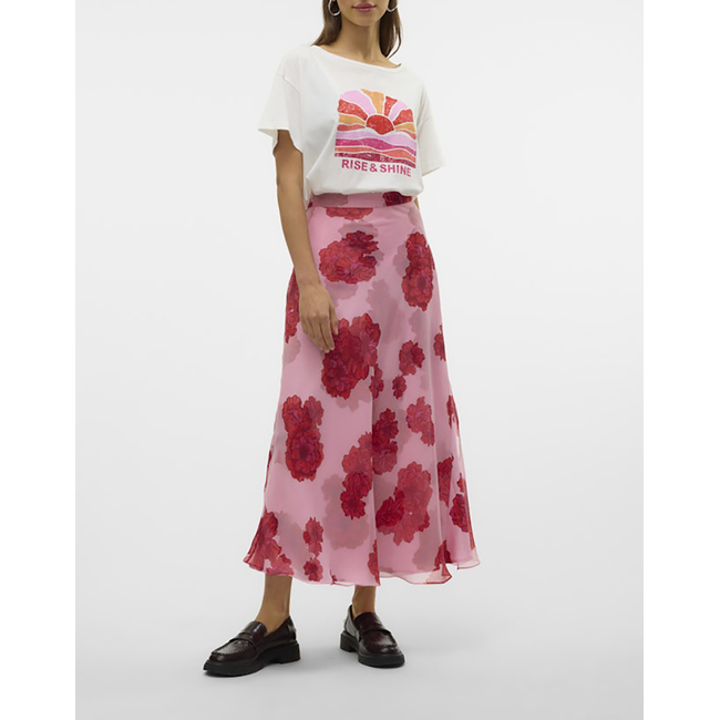 Product VERO MODA VMDINA S/S BOAT NECK TOP JRS BTQ GA base image