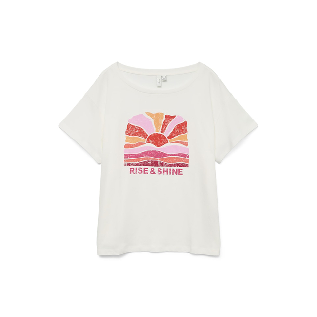Product VERO MODA VMDINA S/S BOAT NECK TOP JRS BTQ GA base image