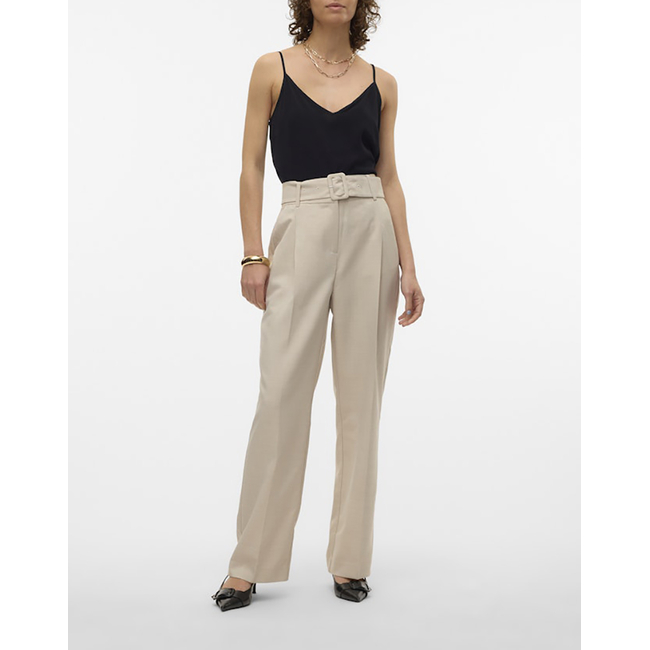 Product VERO MODA VMEASY JOY V-NECK SINGLET WVN GA base image