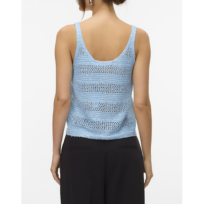 Product VERO MODA VMLEILANI STRIPE SL U-NECK TOP base image