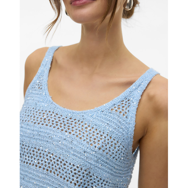 Product VERO MODA VMLEILANI STRIPE SL U-NECK TOP base image