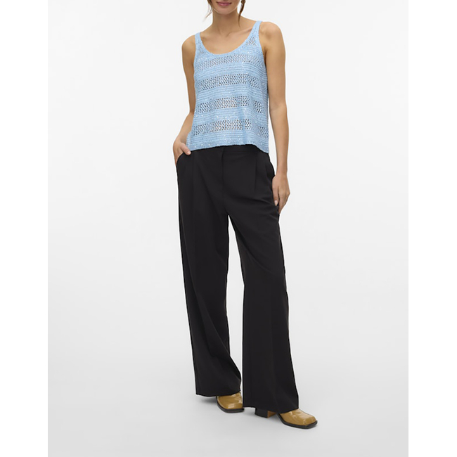 Product VERO MODA VMLEILANI STRIPE SL U-NECK TOP base image