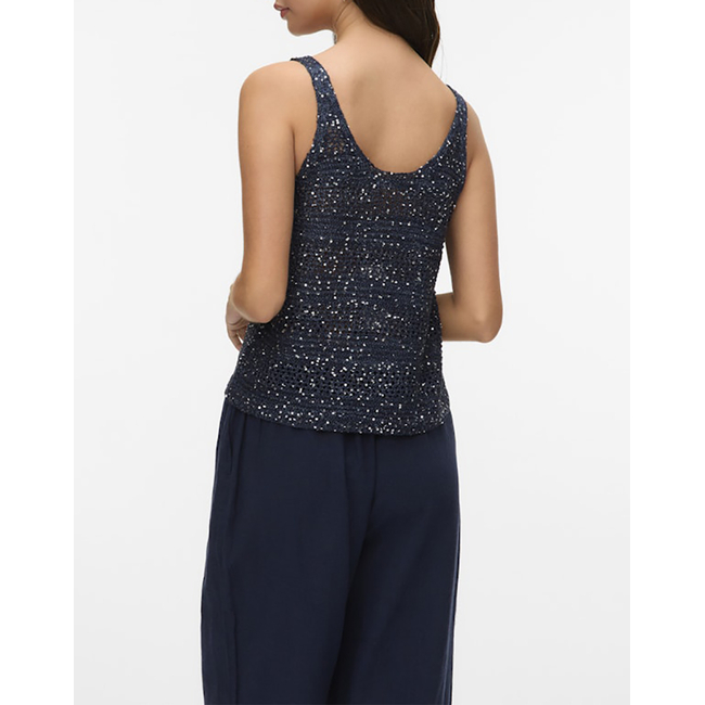 Product VERO MODA VMLEILANI STRIPE SL U-NECK TOP base image
