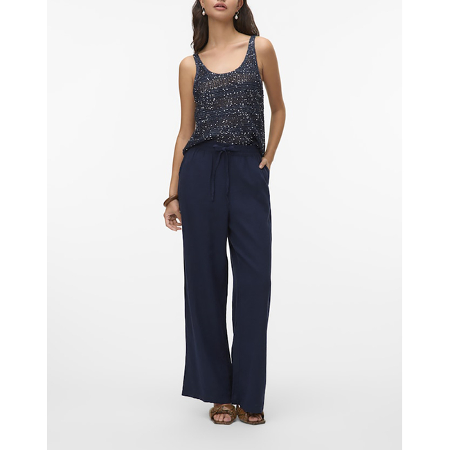 Product VERO MODA VMLEILANI STRIPE SL U-NECK TOP base image