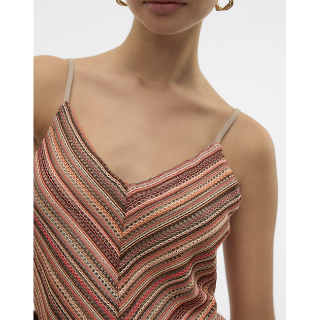 Product VERO MODA VMDEMI SINGLET TOP JRS GA base image