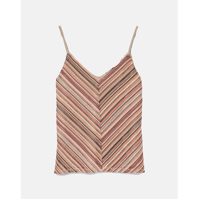 Product VERO MODA VMDEMI SINGLET TOP JRS GA base image