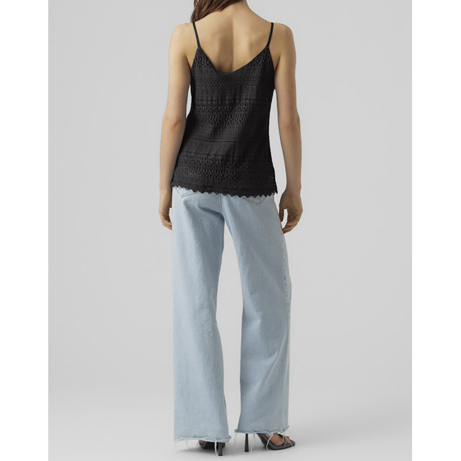 Product VERO MODA VMHONEY LACE SINGLET WVN GA base image