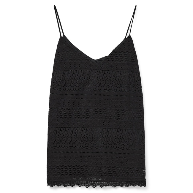 Product VERO MODA VMHONEY LACE SINGLET WVN GA base image
