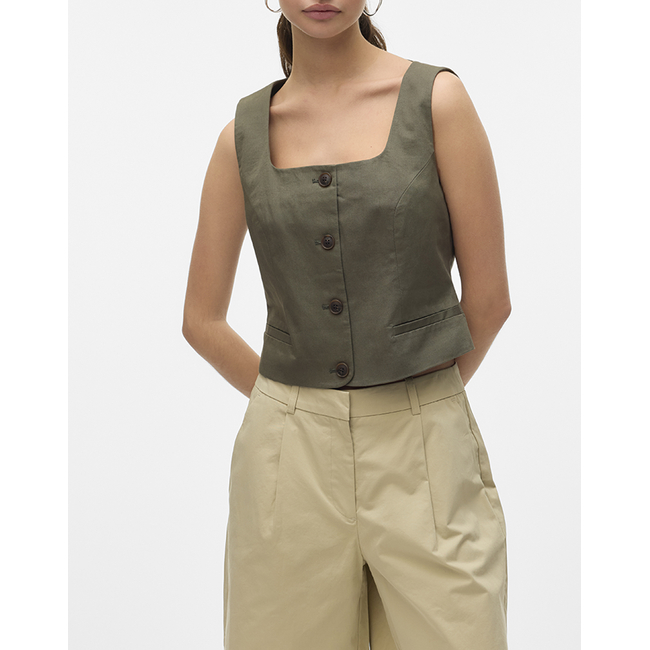 Product VERO MODA VMCHIRA SL WAISTCOAT base image