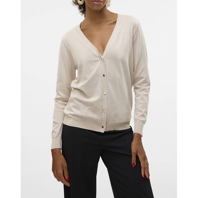 Product VERO MODA VMSILJE LS V-NECK CARDIGAN GA NOOS base image