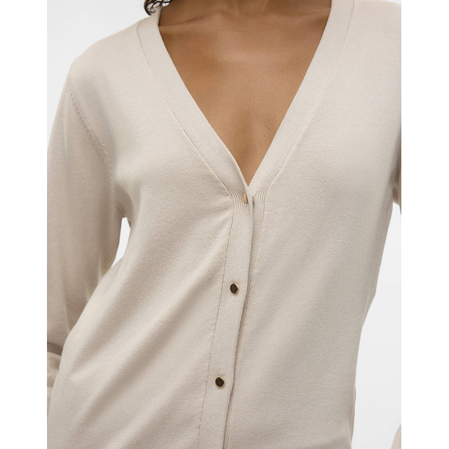 Product VERO MODA VMSILJE LS V-NECK CARDIGAN GA NOOS base image