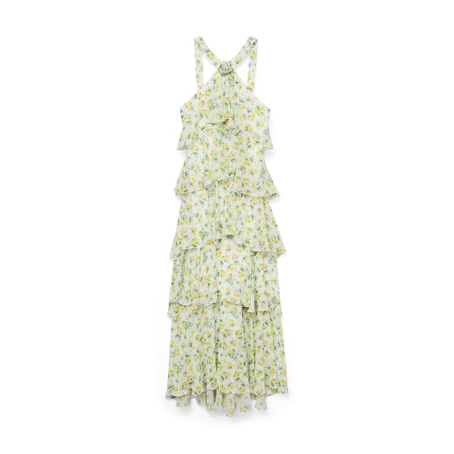 Product VERO MODA VMFELICIA SL RUFFLE MAXI DRESS EXP base image