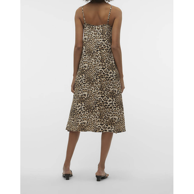 Product VERO MODA VMJOSIE CALF SINGLET DRESS WVN GA base image