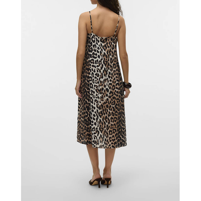 Product VERO MODA VMJOSIE CALF SINGLET DRESS WVN GA base image