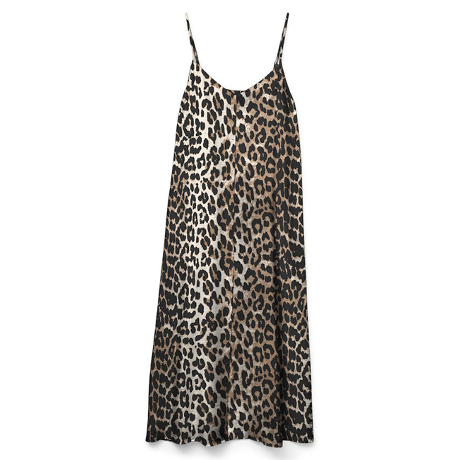 Product VERO MODA VMJOSIE CALF SINGLET DRESS WVN GA base image