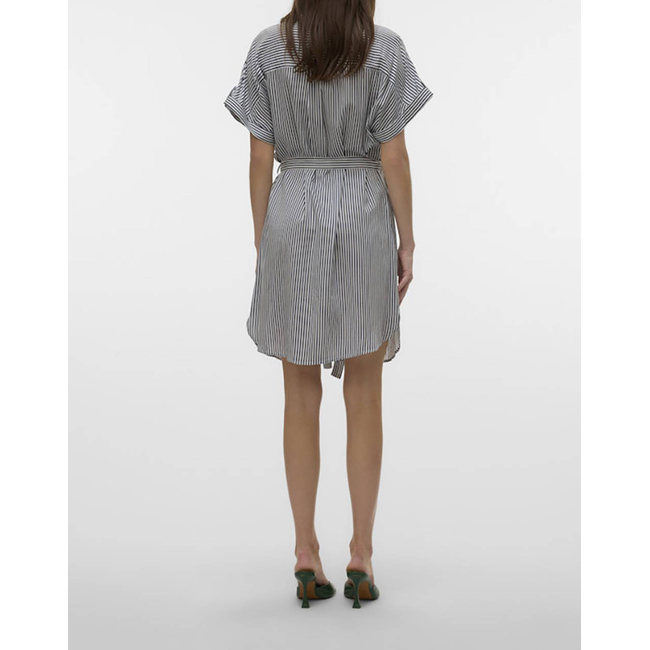 Product VERO MODA VMBUMPY SS SHORT SHIRT DRESS WVN GA NOOS base image