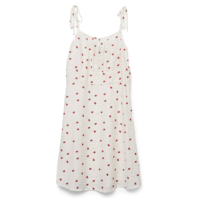 Product VERO MODA VMODETTE SL SHORT DRESS WVN GA base image