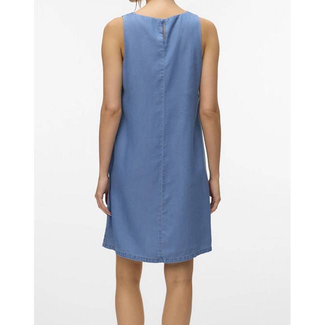 Product VERO MODA VMFLEUR SL SHORT TENCEL DRESS GA base image