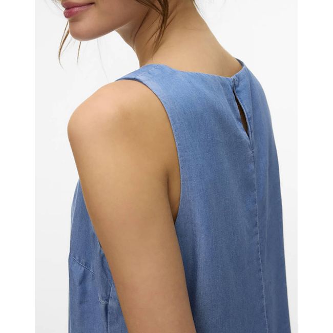 Product VERO MODA VMFLEUR SL SHORT TENCEL DRESS GA base image