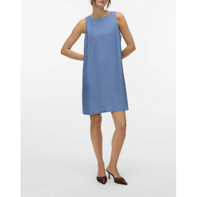 Product VERO MODA VMFLEUR SL SHORT TENCEL DRESS GA base image