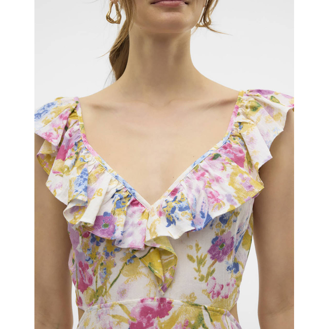 Product VERO MODA VMDICTHE S/L ANKLE DETAIL DRESS WVN GA base image
