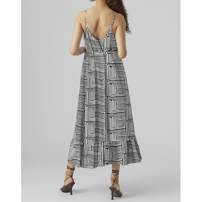 Product VERO MODA VMEASY JOY 7/8 STRAP DRESS WVN GA base image