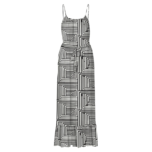 Product VERO MODA VMEASY JOY 7/8 STRAP DRESS WVN GA base image
