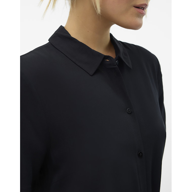 Product VERO MODA VMEASY JOY S/S LONG SHIRT DRESS WVN GA base image