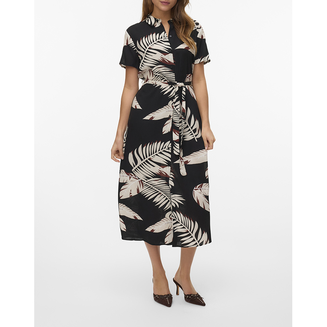 Product VERO MODA VMEASY JOY S/S LONG SHIRT DRESS WVN GA base image