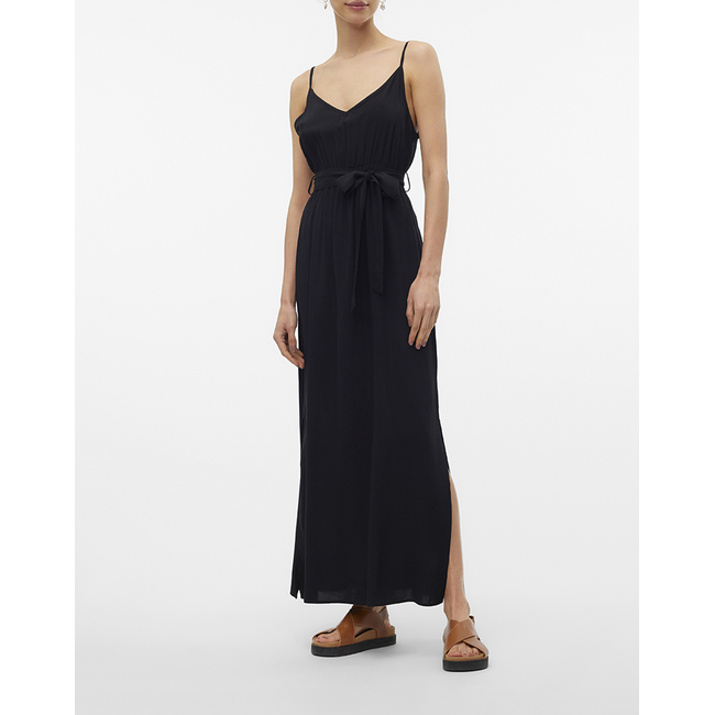Product VERO MODA VMEASY JOY SLIT MAXI V-NECK DRESS WV GA base image