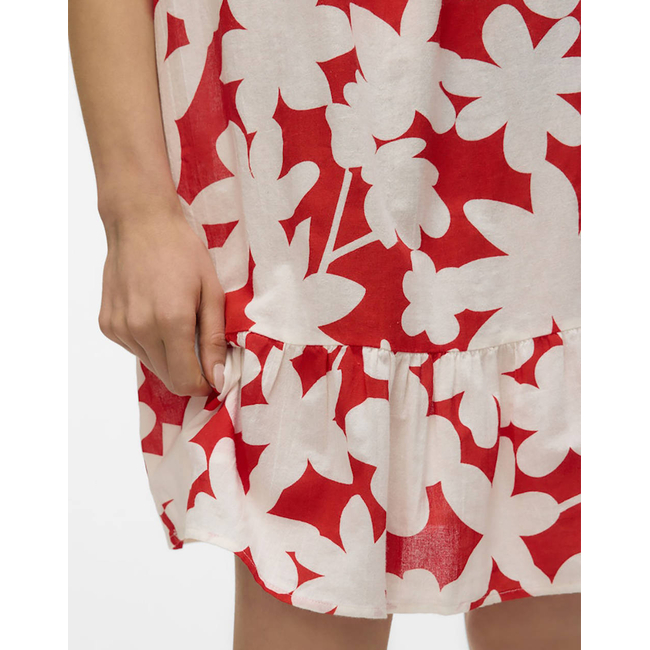Product VERO MODA VMDICTHE SHORT SINGLET DRESS WVN GA base image