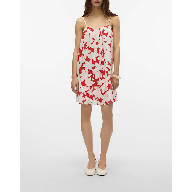 Product VERO MODA VMDICTHE SHORT SINGLET DRESS WVN GA base image