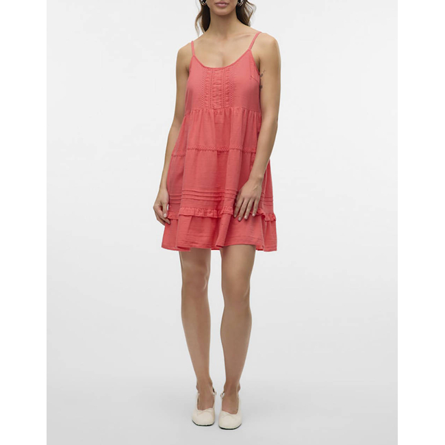 Product VERO MODA VMPRETTY SHORT SINGLET DRESS WVN GA NOOS base image
