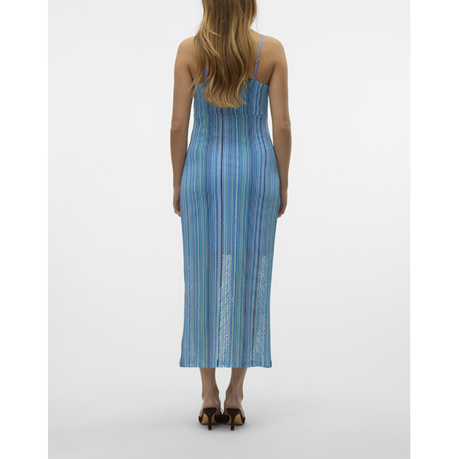 Product VERO MODA VMDEMI STRIPE 78 SINGLET DRESS JRS GA VO base image