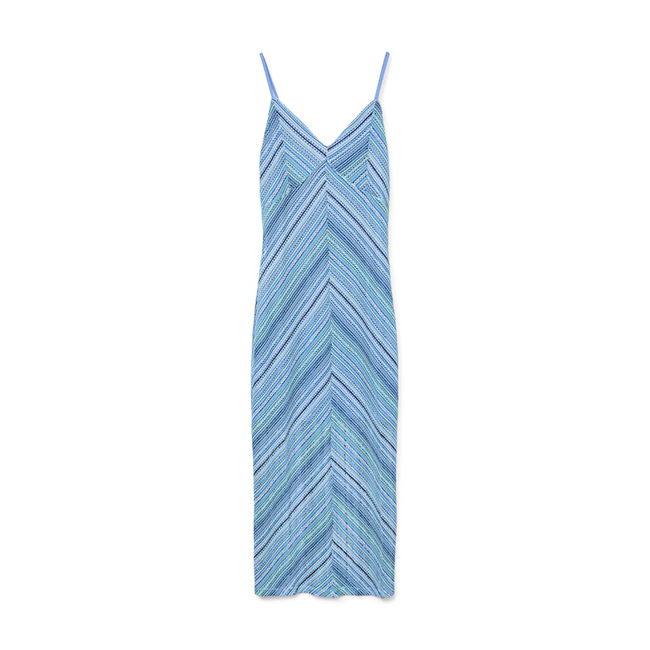Product VERO MODA VMDEMI STRIPE 78 SINGLET DRESS JRS GA VO base image