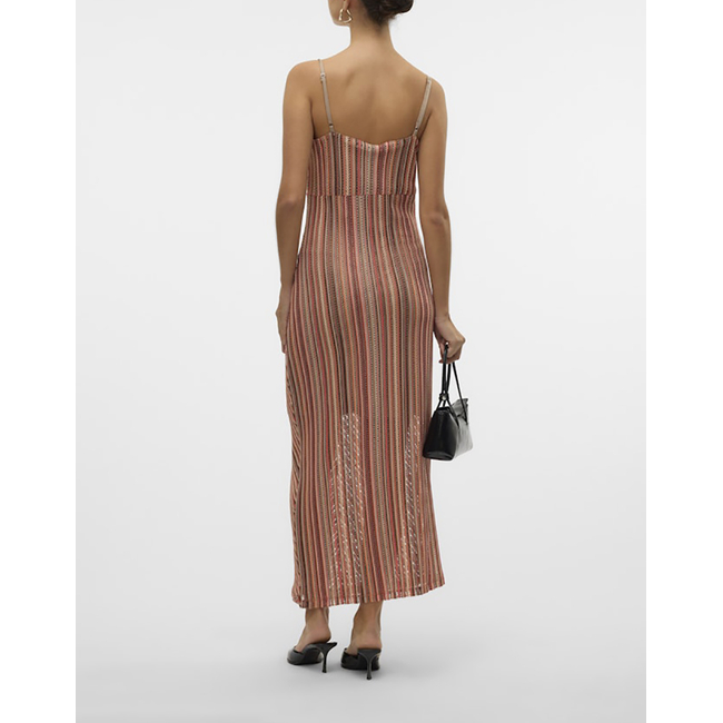Product VERO MODA VMDEMI STRIPE 78 SINGLET DRESS JRS GA VO base image