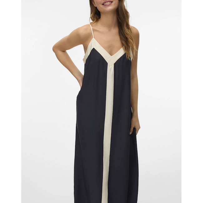 Product VERO MODA VMDENISE SINGLET ANKLE DRESS WVN BTQ GA base image