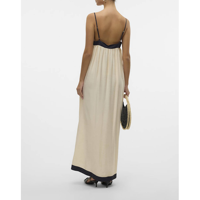 Product VERO MODA VMDENISE SINGLET ANKLE DRESS WVN BTQ GA base image
