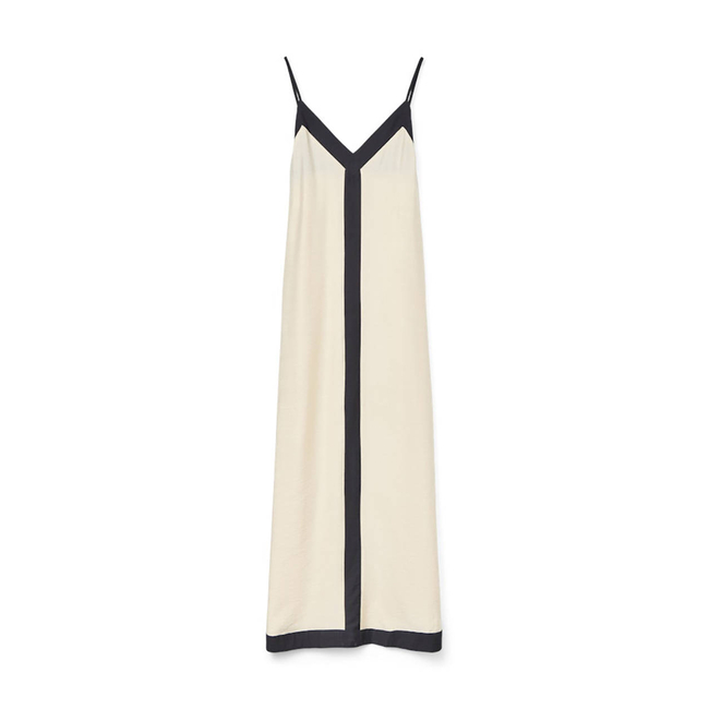 Product VERO MODA VMDENISE SINGLET ANKLE DRESS WVN BTQ GA base image