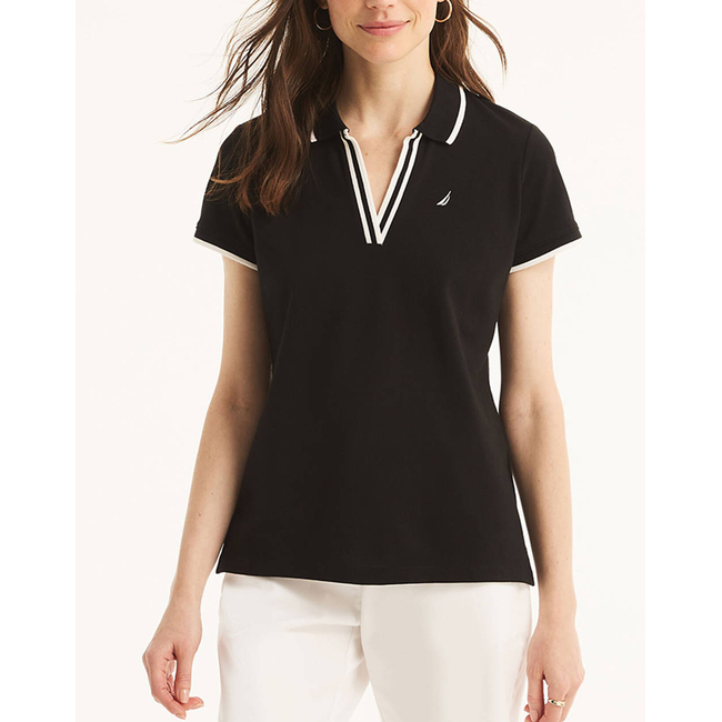 Product NAUTICA ΜΠΛΟΥΖΑ POLO ΚΜ S/S TIPPED SPLIT NECK OCEAN POLO base image