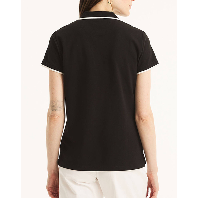 Product NAUTICA ΜΠΛΟΥΖΑ POLO ΚΜ S/S TIPPED SPLIT NECK OCEAN POLO base image