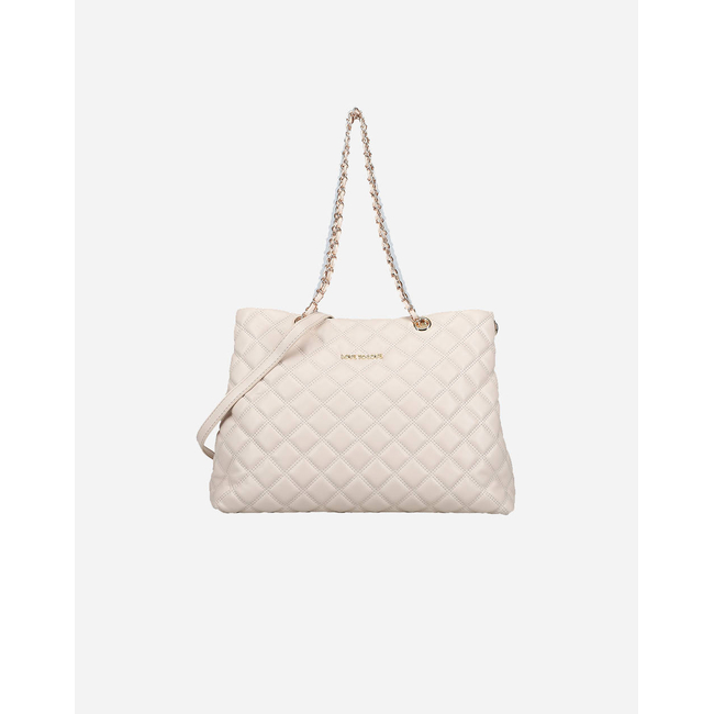 Product LOVE TO LOVE by GAI MATTIOLO LTL01 ΤΣΑΝΤΑ ΩΜΟΥ ΚΑΠΙΤΟΝΕ ΜΕ ΦΕΡΜΟΥΑΡ BEIGE base image
