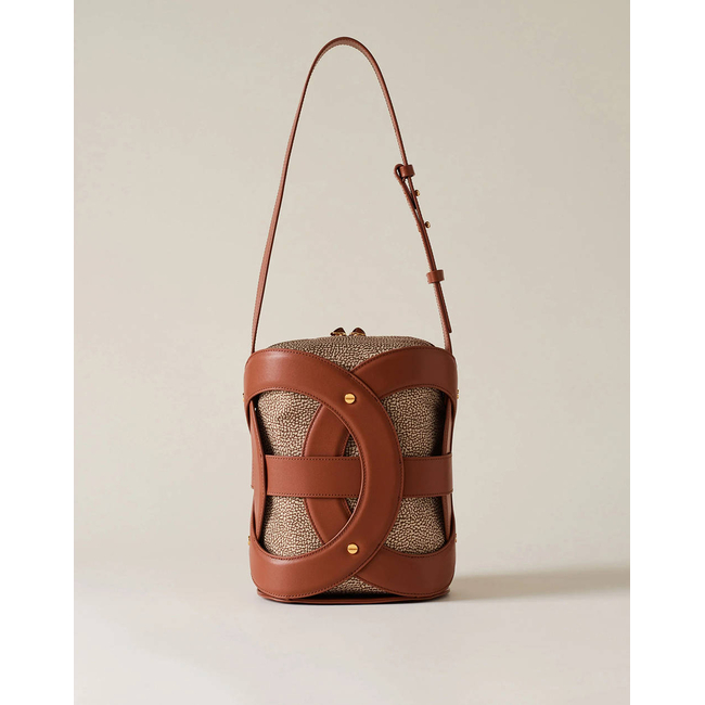 Product BORBONESE BUCKET BAG  (Διαστάσεις: 25,5 χ 21 χ 15 εκ) base image