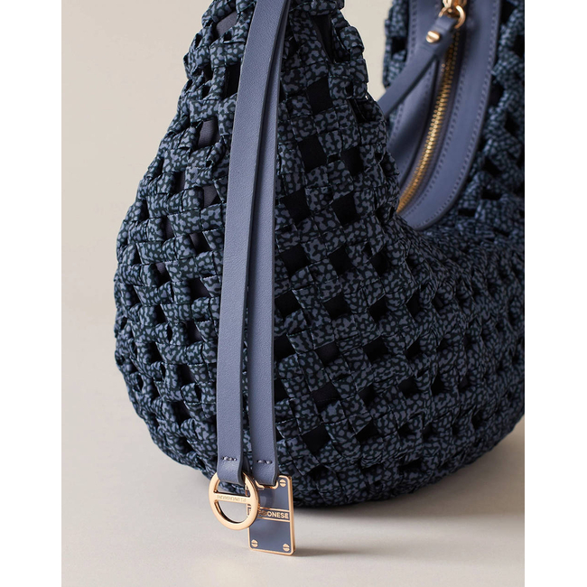 Product BORBONESE HOBO BAG LEATH  (Διαστάσεις: 24 χ 15 χ 10 εκ) base image