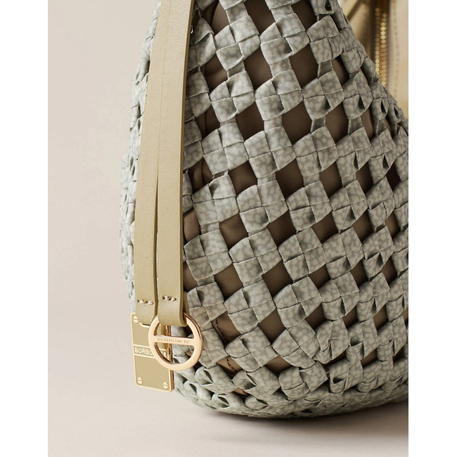 Product BORBONESE HOBO BAG LEATH  (Διαστάσεις: 24 χ 15 χ 10 εκ) base image