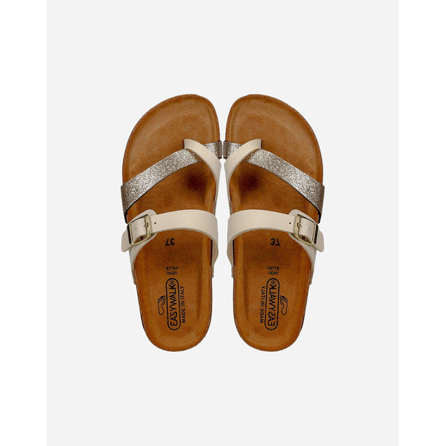 Product EASYWALK 335A311S ΣΑΝΔ. ΜΕ ΧΙΑΣΤΗ ΦΙΑΠΑ & ΑΓΚΡΑΦΑ BEIGE base image
